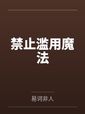 禁止滥用魔法 禁止滥用魔法